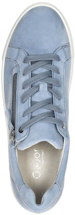 Gabor Veterschoenen Laag licht blauw