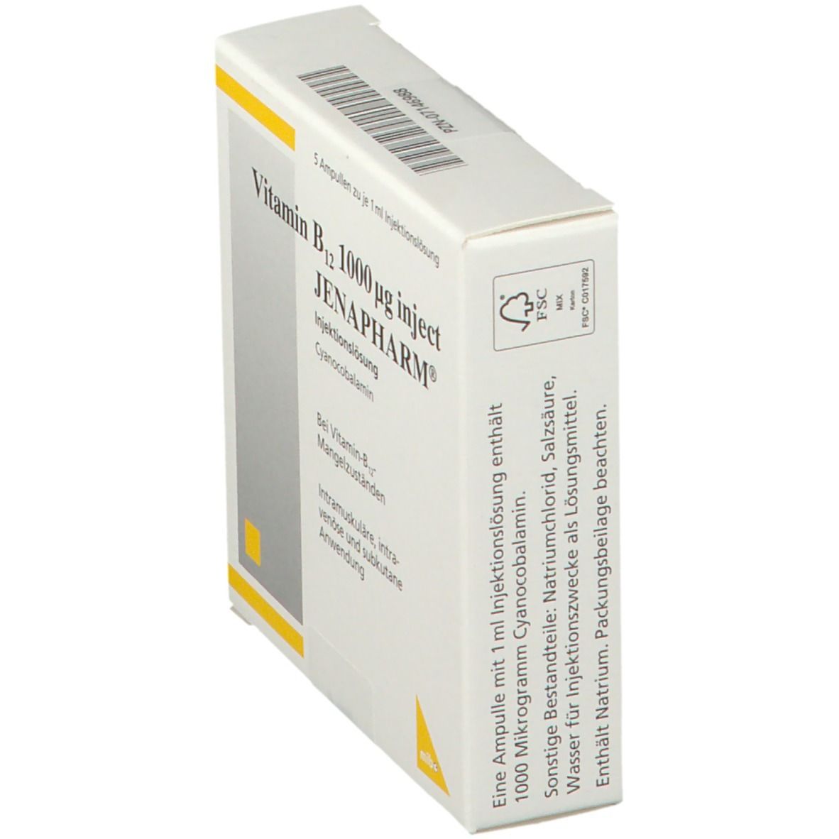 Vitamin B12 1000 µg inject JENAPHARM®