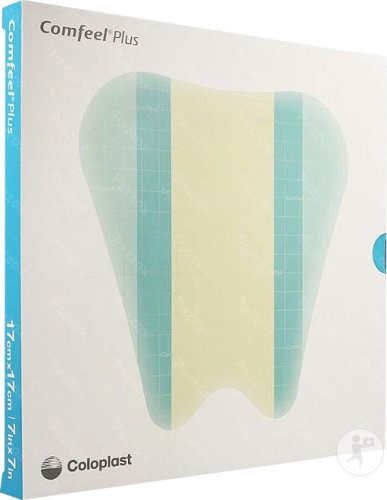Comfeel Plus Sacrum Pansement Hydrocolloïde 17x17cm Pièces 5
