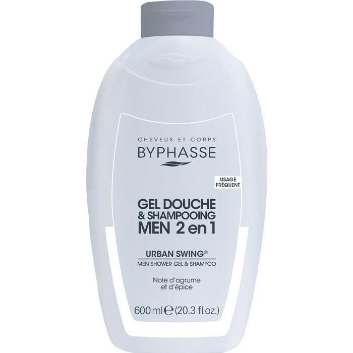 Gels douche 2-en-1 - Homme - Urban Swing - 2 x 600 ml