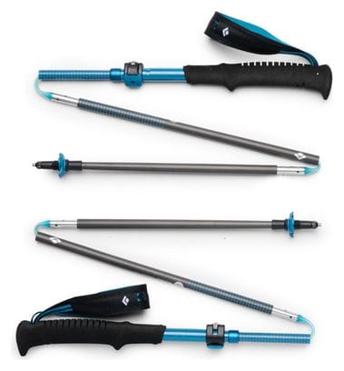 Bâtons de Randonnée Black Diamond Distance Carbon FLZ Bleu