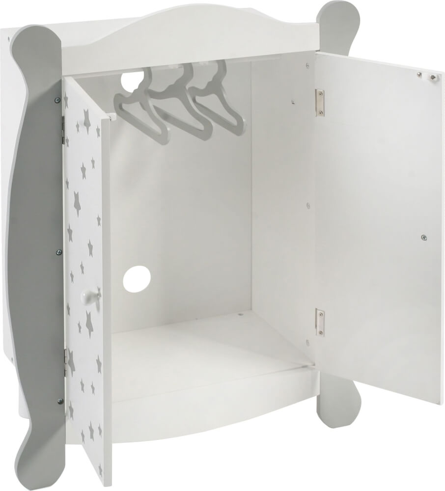 Puppen-Kleiderschrank