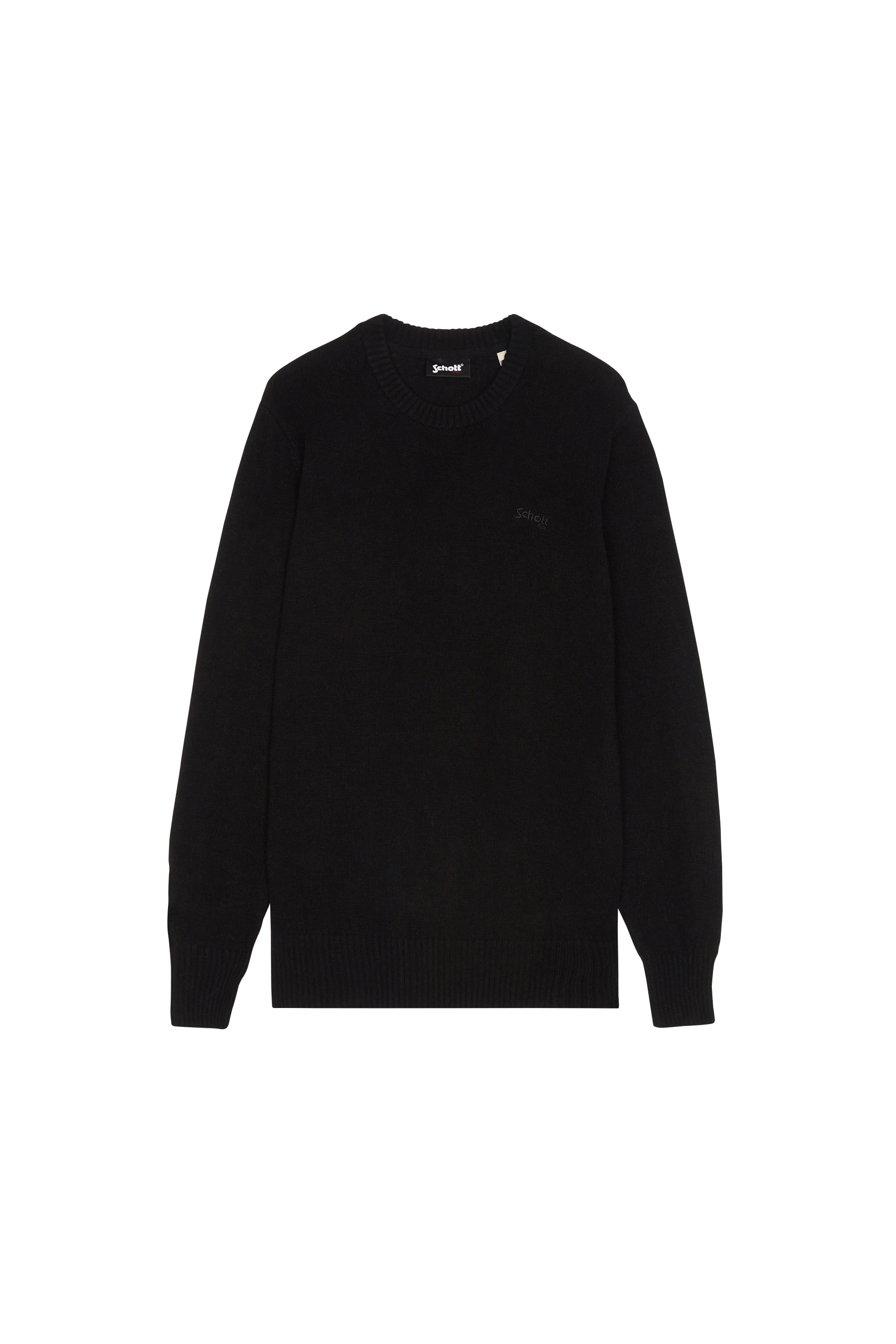 SCHOTT Pull manches longues PLLANCE1 Noir