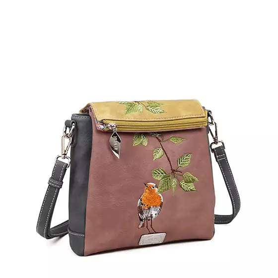 Hi-Di-Hi Tweet Shoulderbag Lilac/ Yellow/ Dark Grey