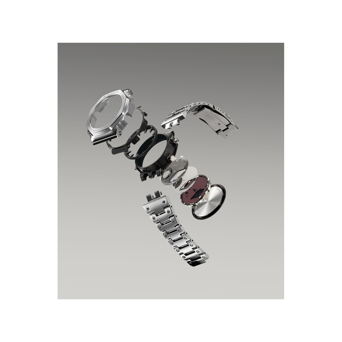 Montre G-SHOCK PREMIUM homme résine bracelet acier