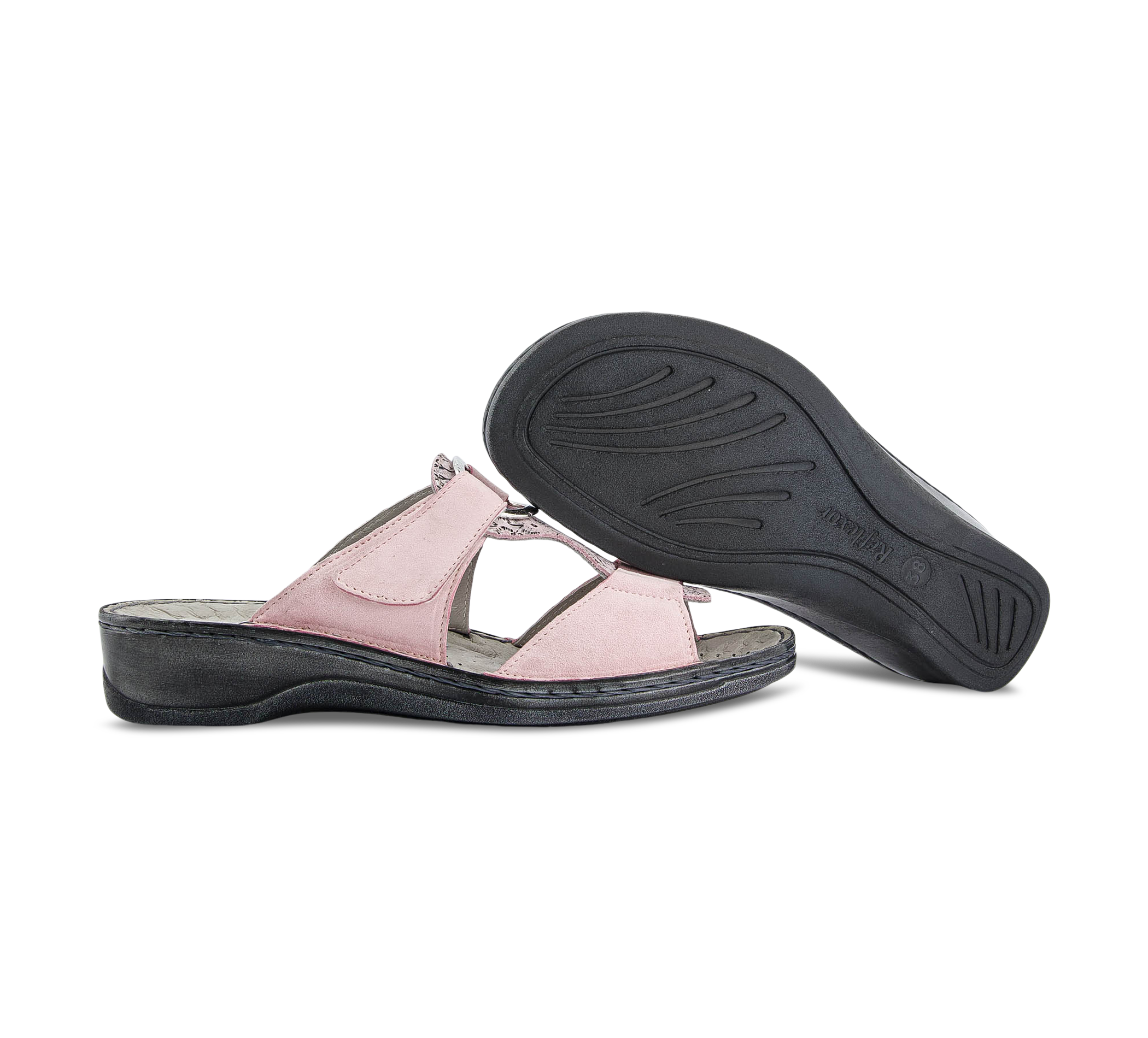 Stuppy Offene Hausschuhe rosa