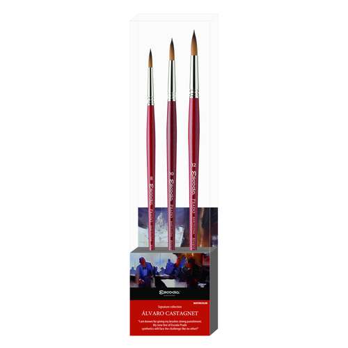 ESCODA® Alvaro Castagnet Pinsel-Set, Serie 8601-1