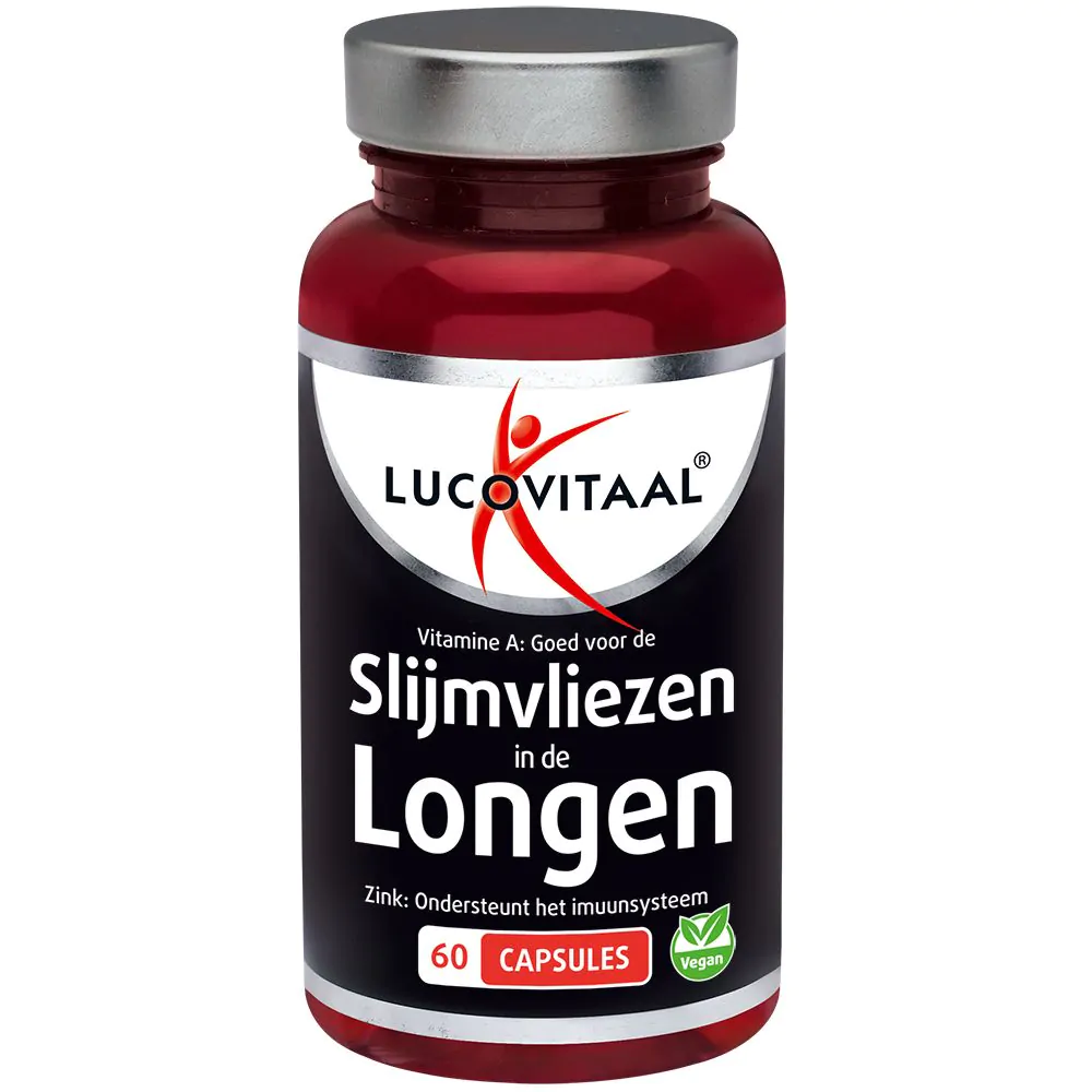 Slijmvliezen in de Longen 60 capsules