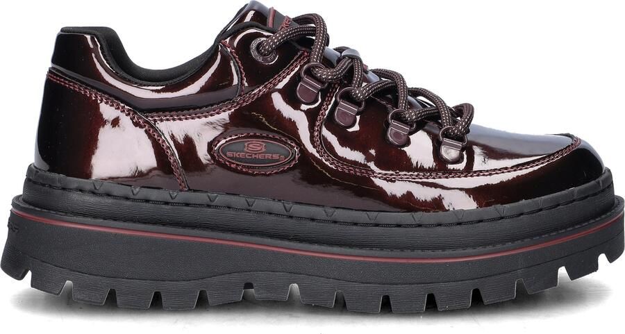 Skechers Jammers Cool Block dames sneakers Bordo