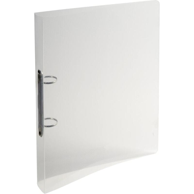 Classeur 2 anneaux plastifié Exacompta Crystal colours A4 - Dos 3 cm couleurs assorties