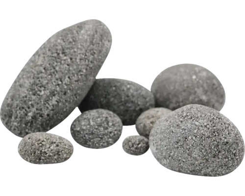 Aquarium decoratie steen Zen Pebble L 15 - 20 cm aquascaping, 1 stuk