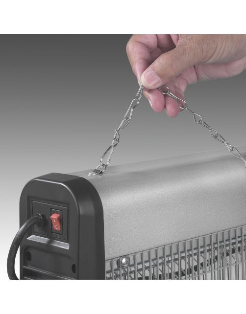Eurom Fly Away 16-2 Vliegenvanger - Insectenbestrijding - 33x2x2 cm Grijs Zwart Electrisch