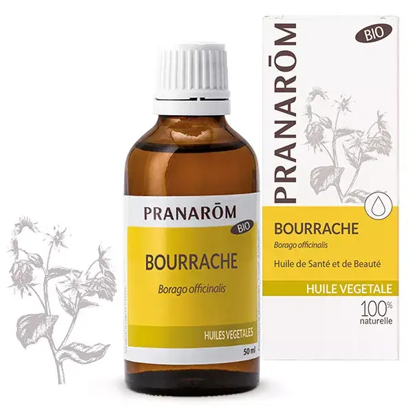 Óleo Vegetal de Borragem Pranarom 50ml