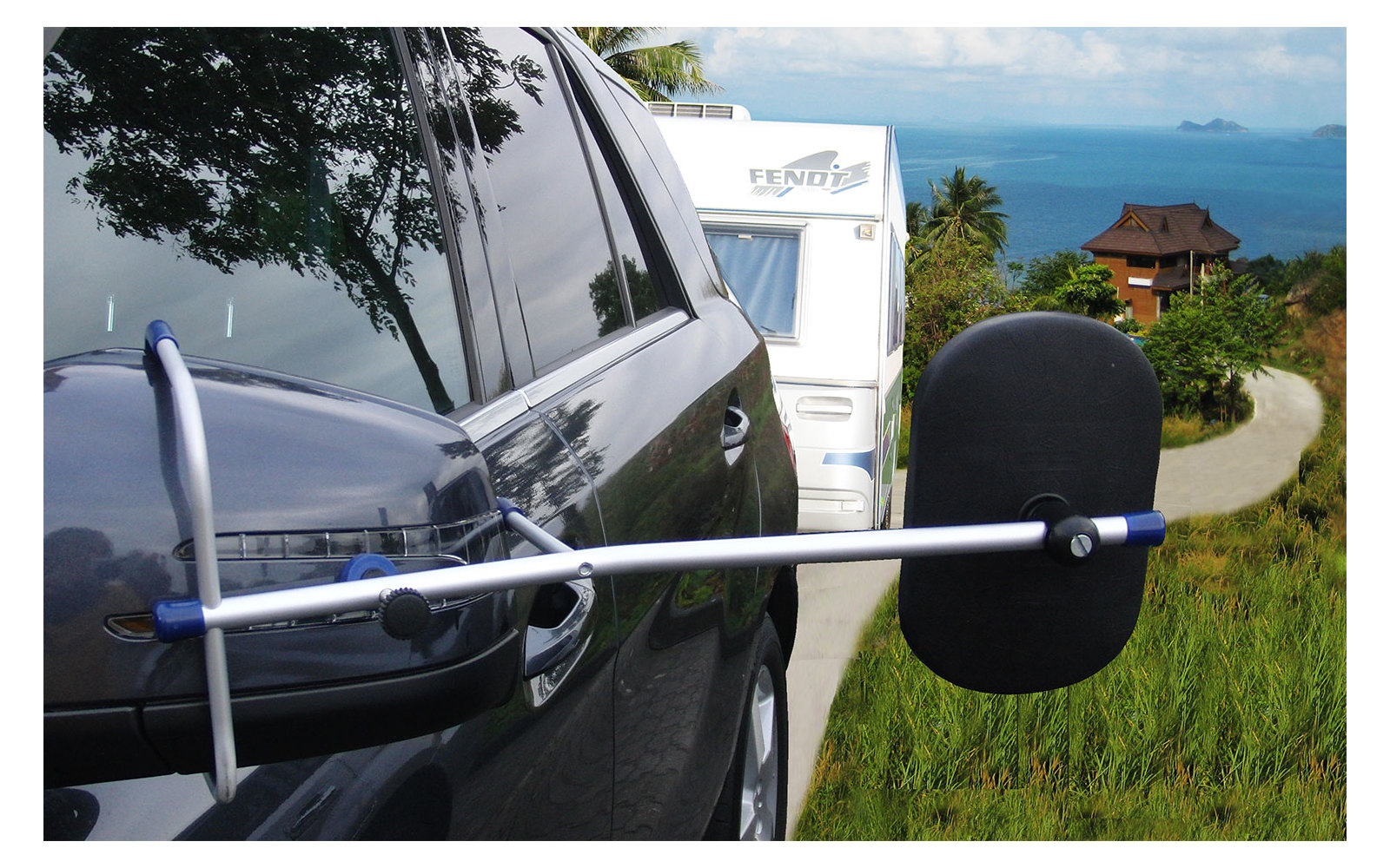 Oppi Caravanspiegel Spiegelhalter für Ford Kuga (ab 05/2020)