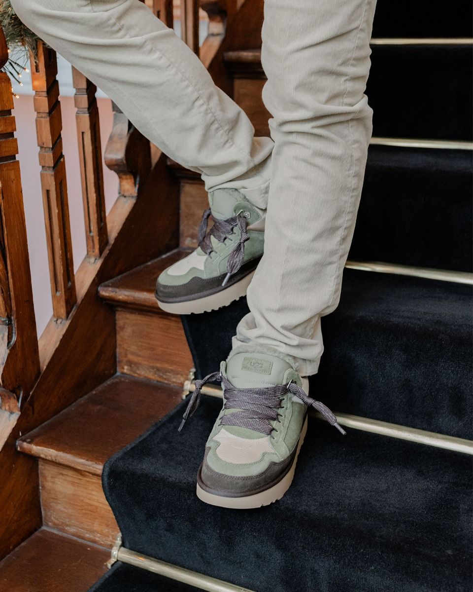 UGG Lowmel Sneaker Burnt Olive/Mustard Seed Herensneakers