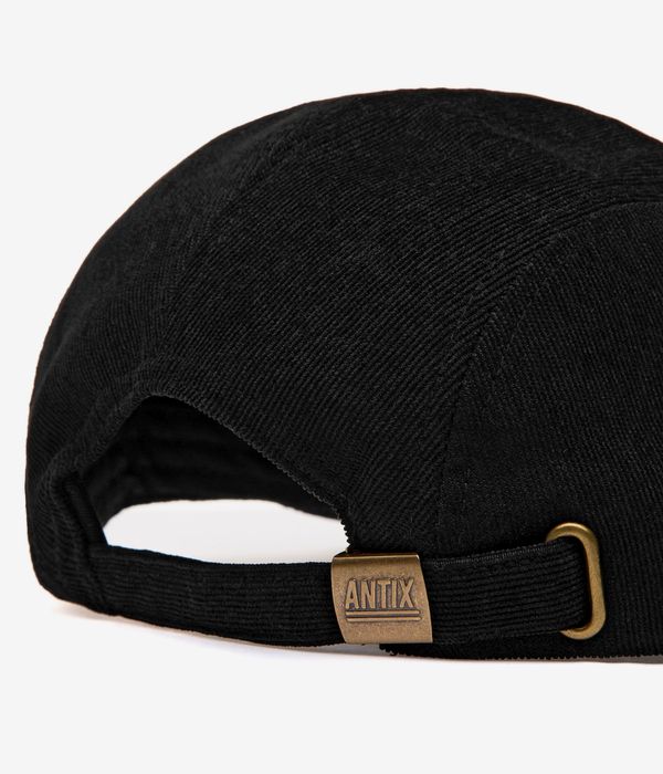Antix Sol Corduroy 5 Panel Cap (black)