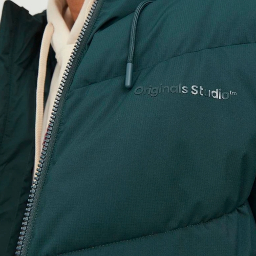 Jack & Jones - 12238849 JORVESTERBRO PUFFER JACKET SN MAGICAL FOREST Verde