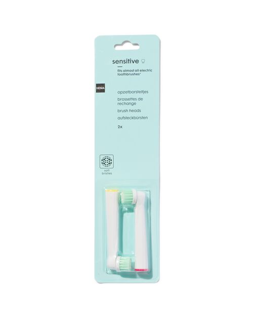 2 brossettes de rechange sensitive