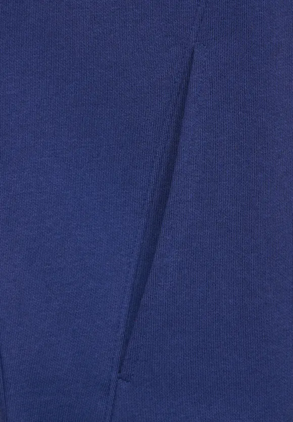 Hoodiejacke mit Taschen - true blue