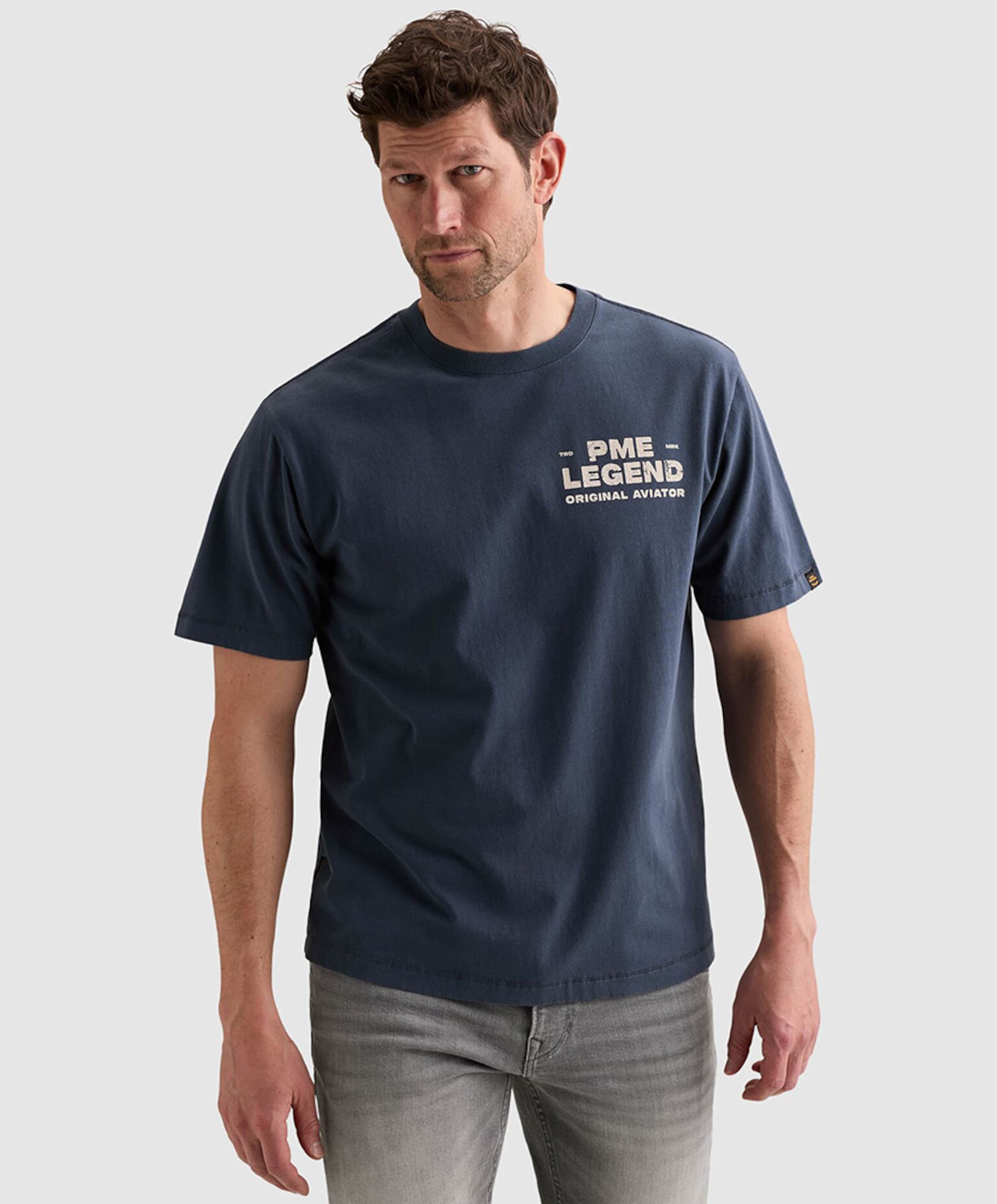 PME Legend Heren T-shirt blauw