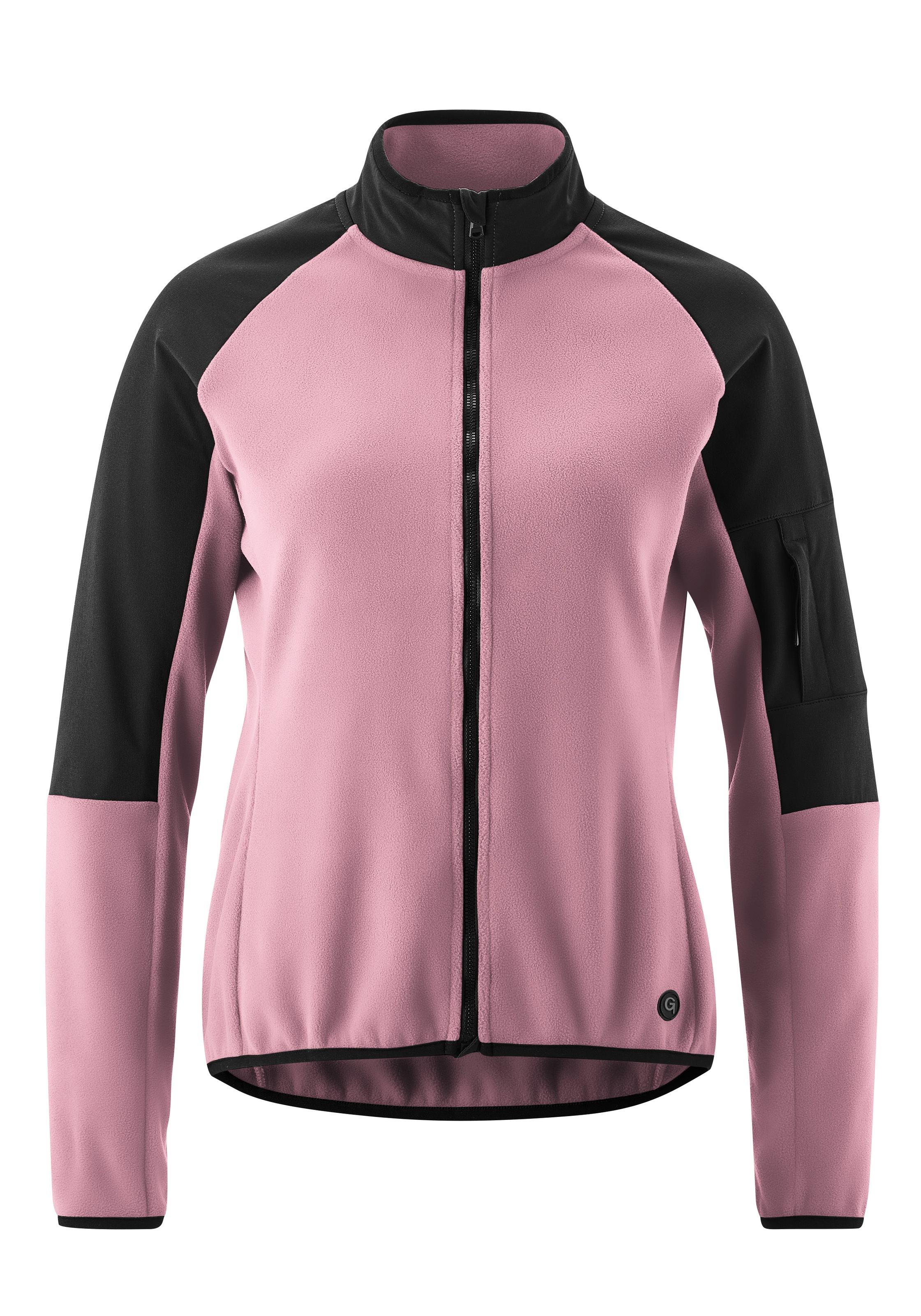 Gonso Radtrikot »Adventure Jersey Fleece W«, Damen Fahrradtrikot langarm, weiches Fleece-Material, Full-Zip Trikot