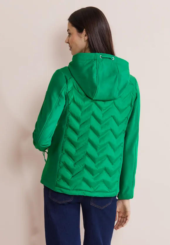 Softshell Jacke - arty green