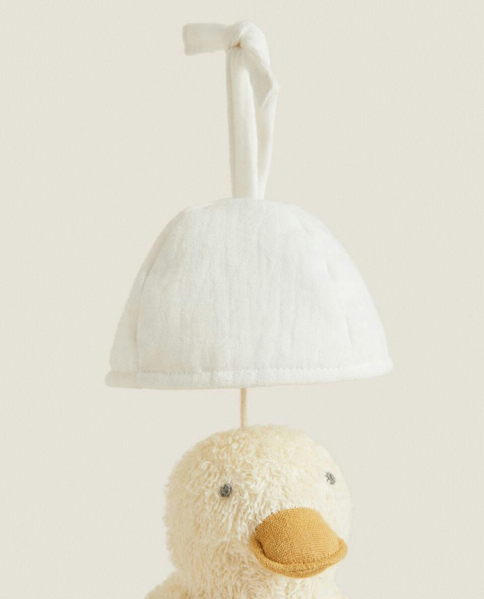 DECORAÇÃO DE BERÇO MÓVEL DE PATO