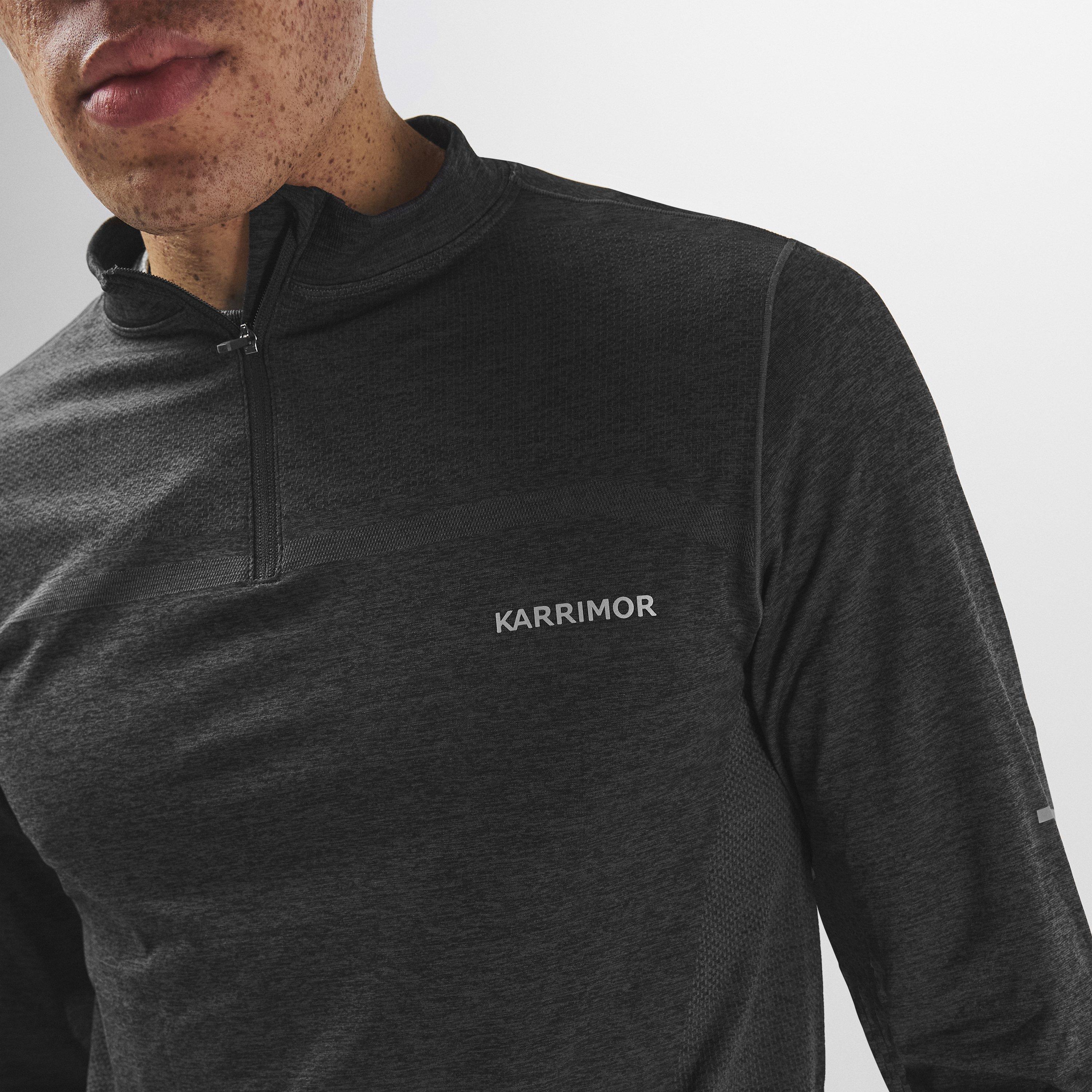 Karrimor Xlite Seamless Running MensquarterZip