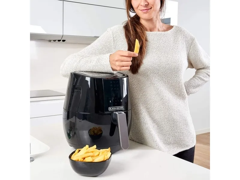 BLACK DECKER BXAF3500E - Varmluftsrister - 3.5 liter - 1500 W