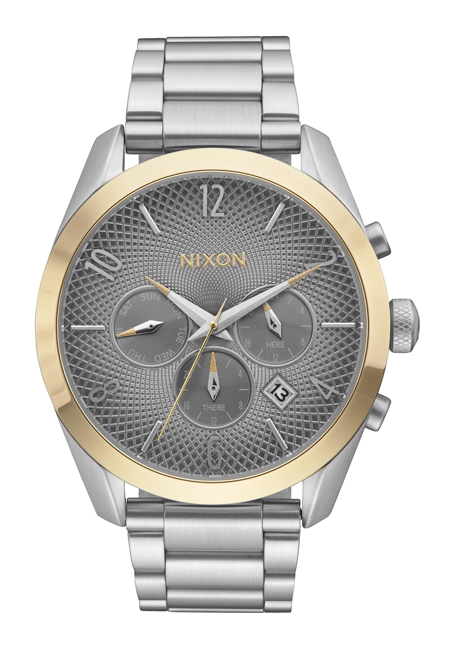 Nixon The Bullet Chrono Silver / Gold / Gray A3662477