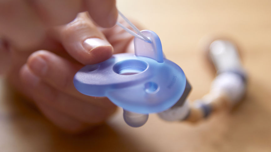 Philips Avent Soothie Heart blue 0-6m 2 stk