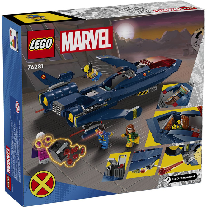 LEGO® Super Heroes Marvel 76281 - X-Jet der X-Men
