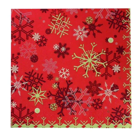 Idena Servietten Weihnachten, 33x33cm, 40 Stück, sortiert