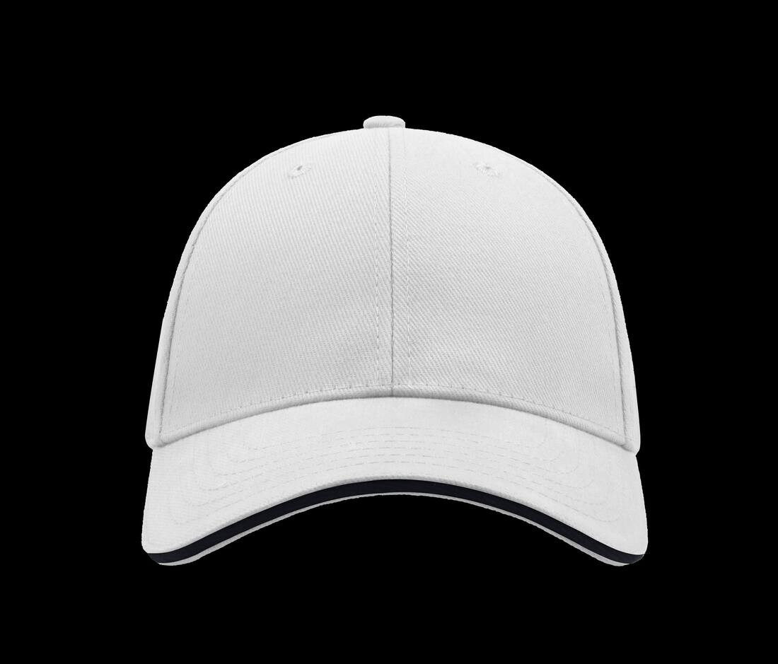 ATLANTIS HEADWEAR AT257 - Casquette 6 pans contrastée