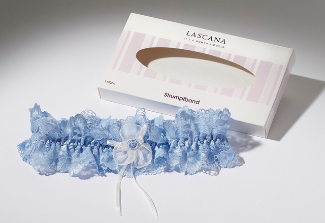 LASCANA Strumpfband , aus edler Spitze, sexy Dessous, Reizwäsche