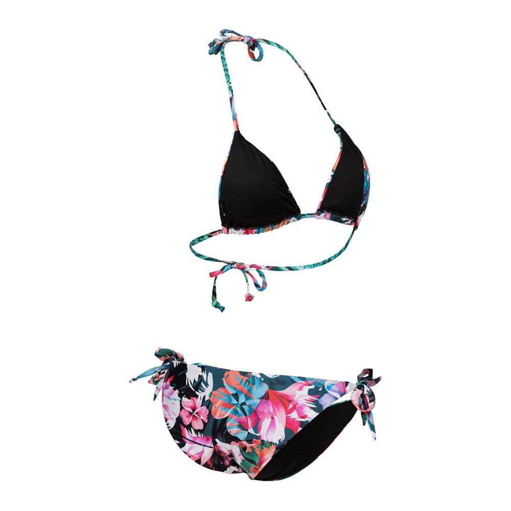 Arena TRIANGLE ALLOVER - Maillot de bain 2 pièces Femme galapagos multi
