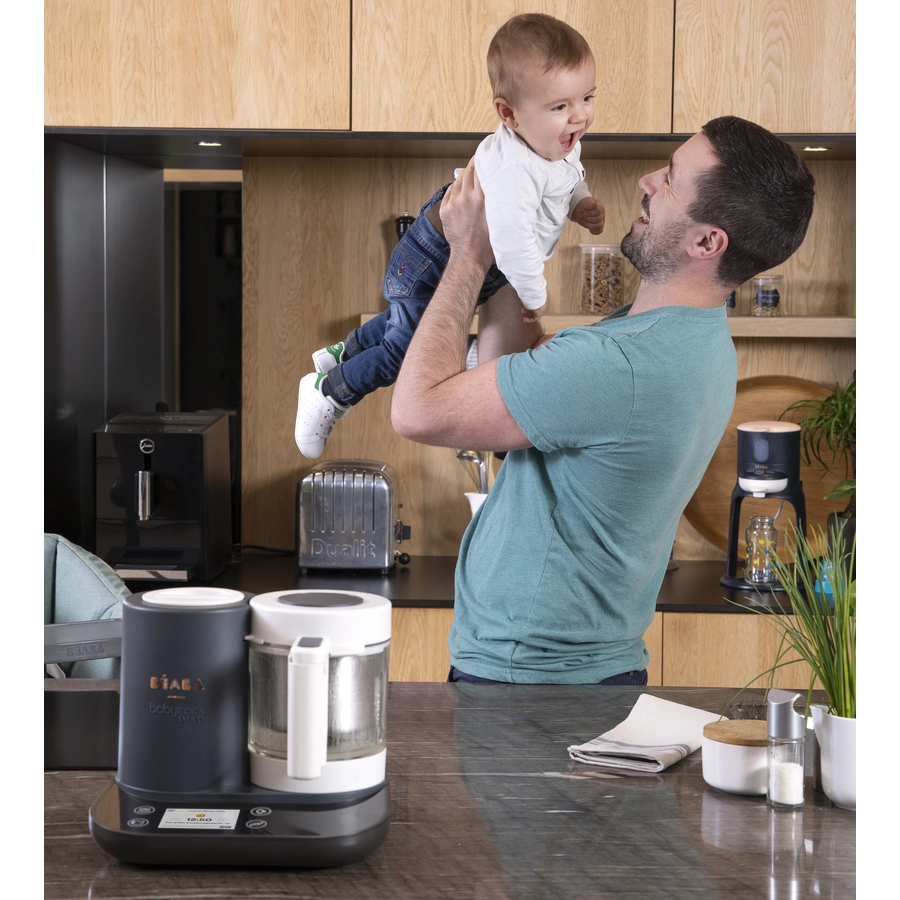 BEABA Küchenmaschine Babycook Smart - Kohlgrau