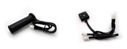 Poignées chauffantes R&G Racing avec commandes pour guidon 25.4mm
