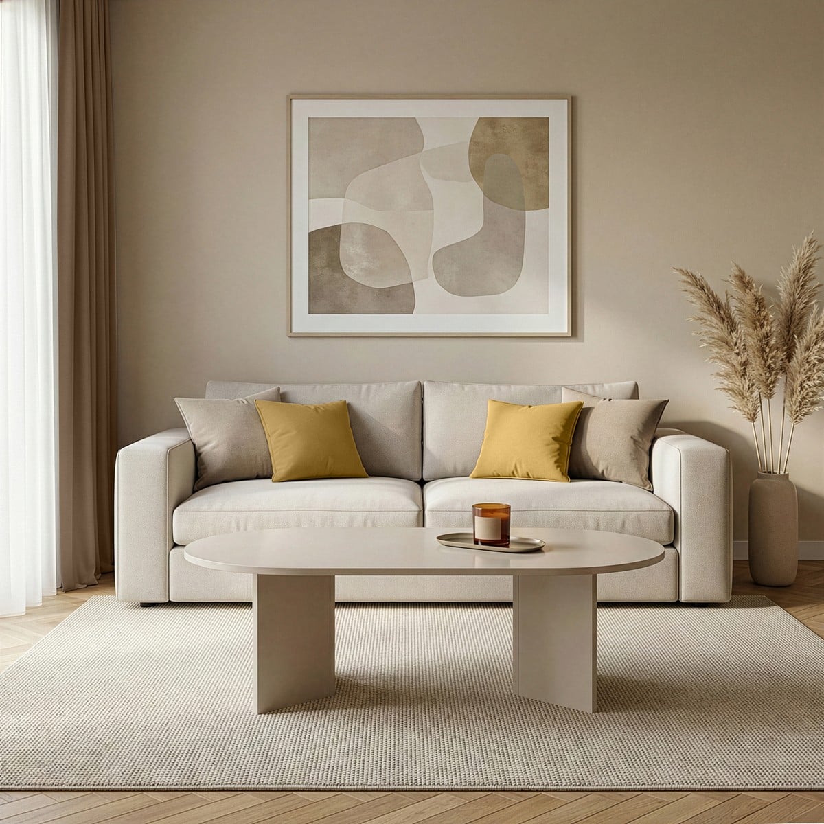 Calicosy - Ovale salontafel B119 cm - IRIS