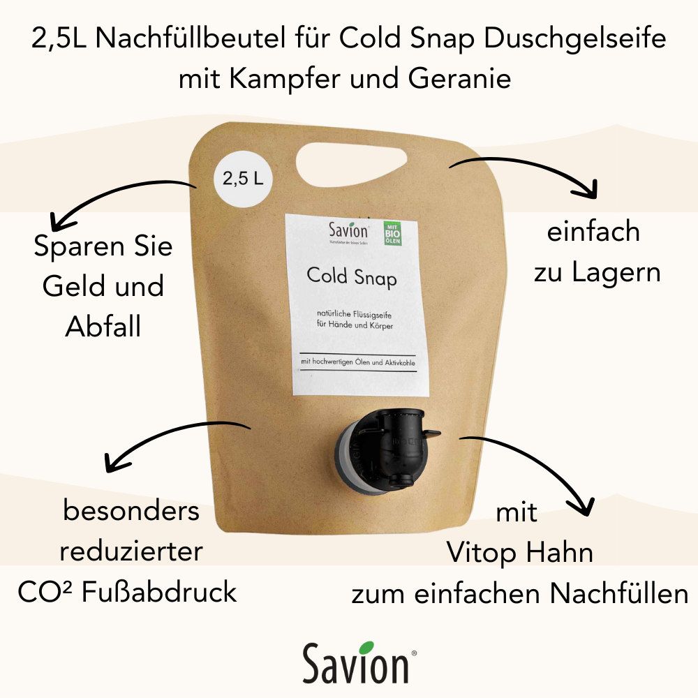 Savion Cold Snap  + Nachfüllbeutel