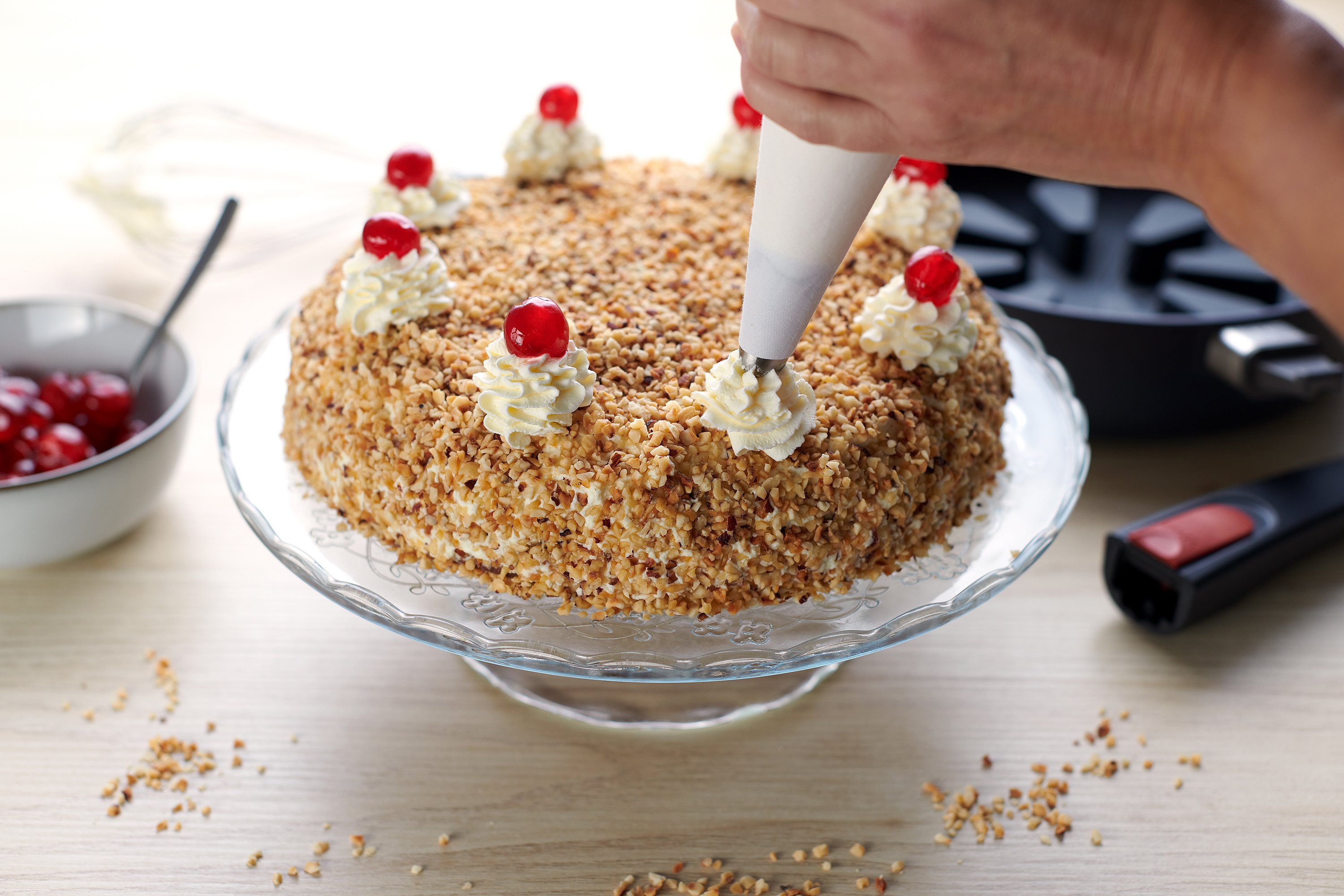 Bake it Silikon-Backeinsatz, rund von WOLL