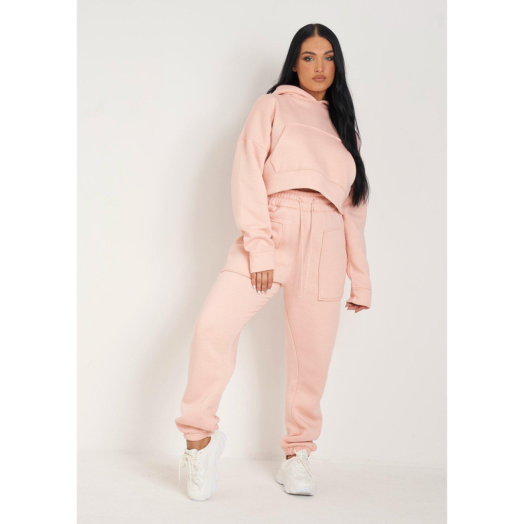 Missy Empire Pocket Front Oversized Joggers