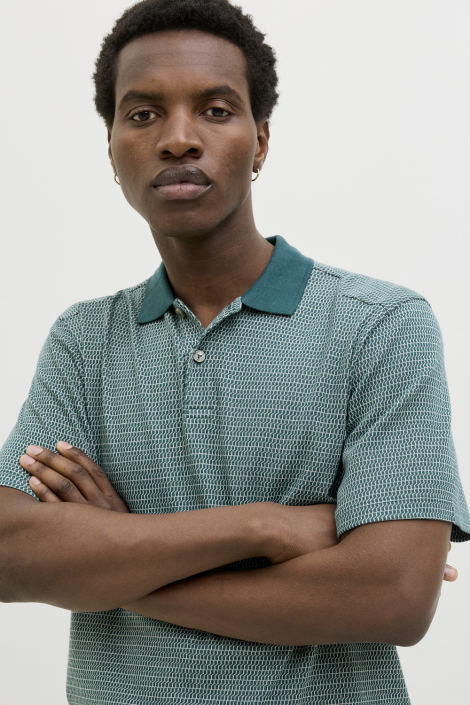 Jack & Jones groene heren polo