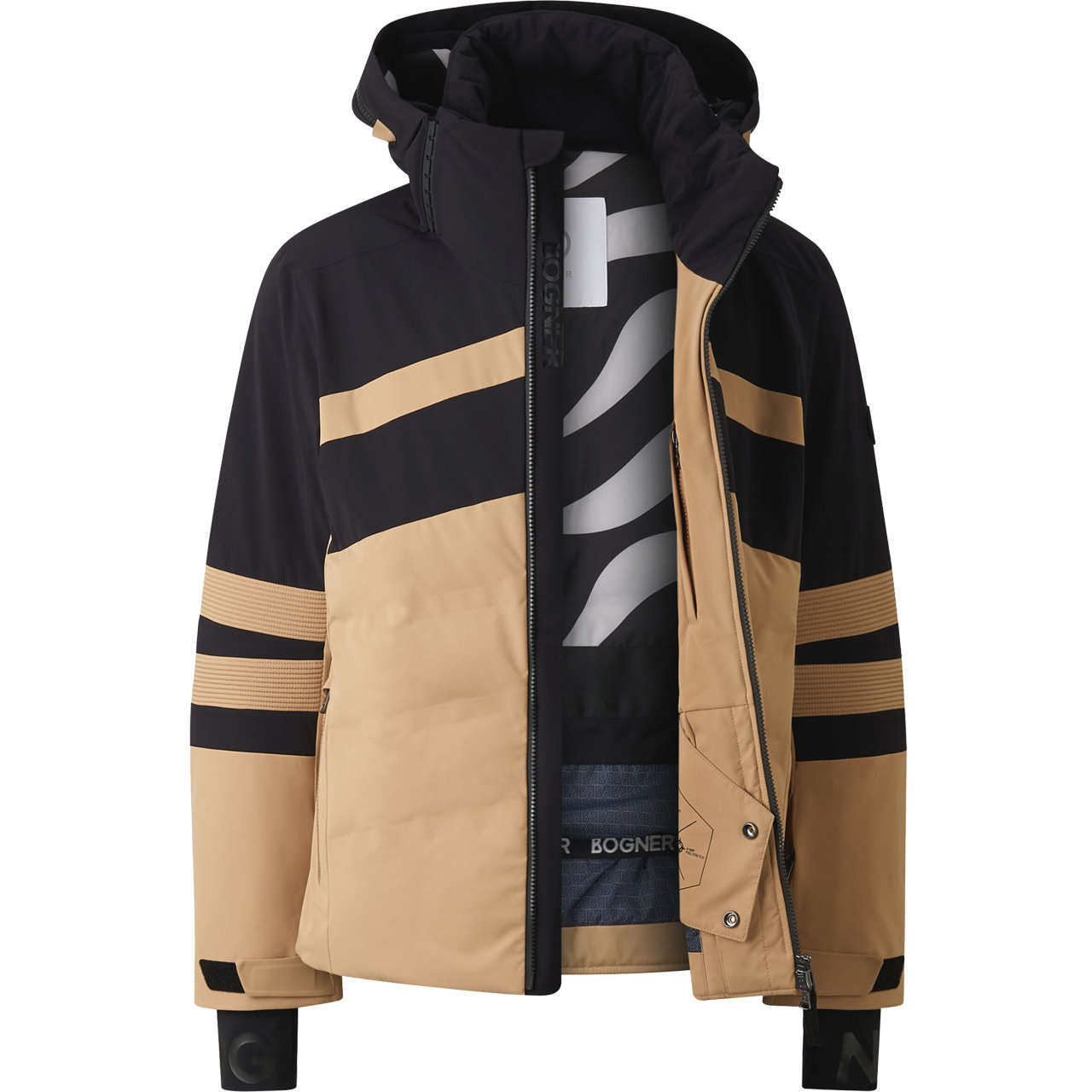 Bogner Men Ski Jacket HENRI-T dark sand | Ski Jackets | Ski Clothing | Men | XSPO-Fashion.com