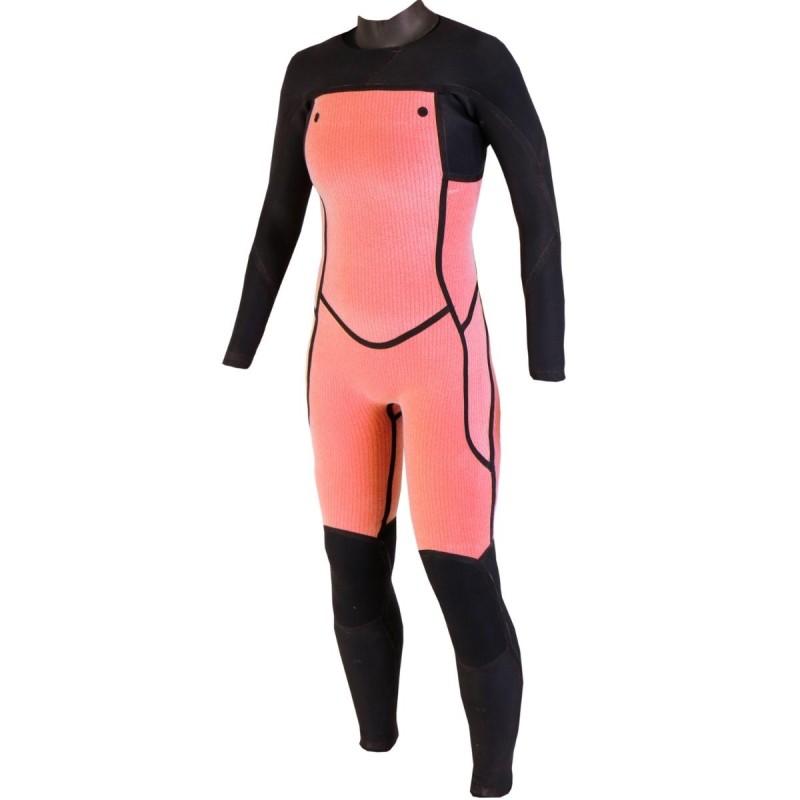 Combinaison Sooruz Femme Green Line Bioprene 4/3mm Chest Zip - The Corner Shop
