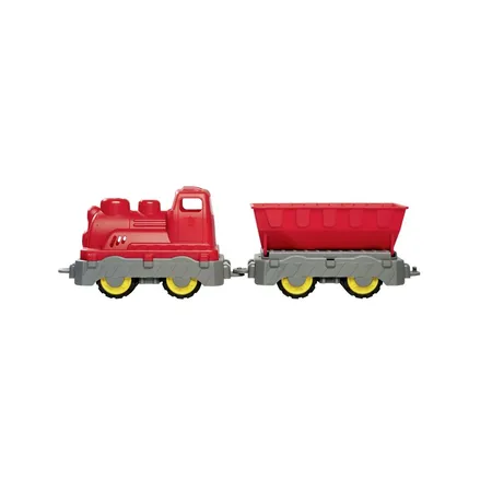BIG Power Worker Mini Zug mit Wagon
