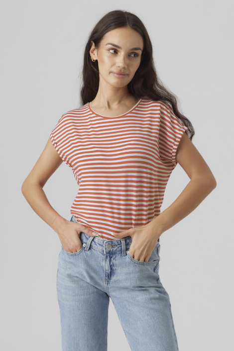 Vero Moda oranje dames t-shirt