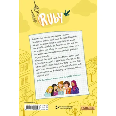 Carlsen Verlag Ruby 1: Ruby von Susanne Fülscher, Isabelle Metzen