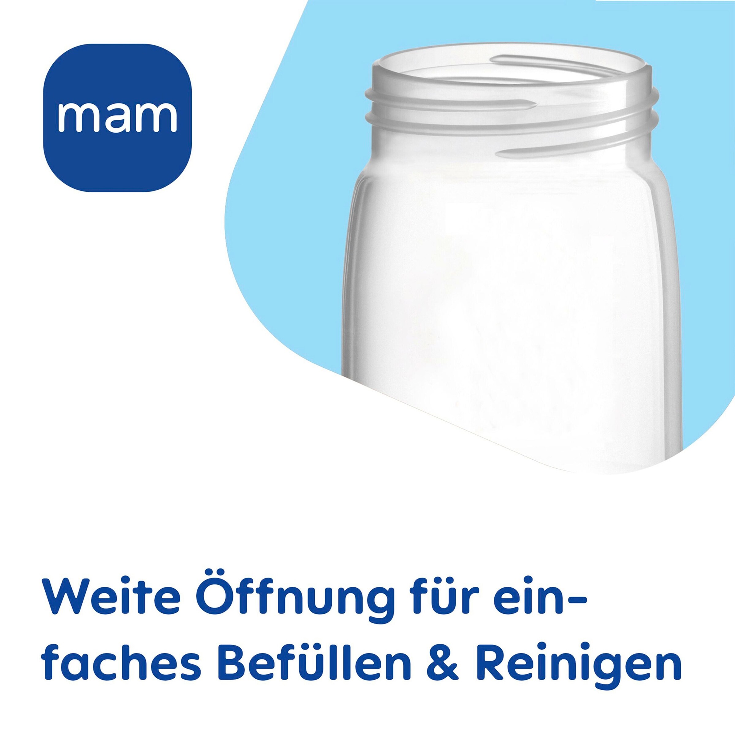 MAM 5-tlg. Easy Active Flaschen Set mit Korb beige