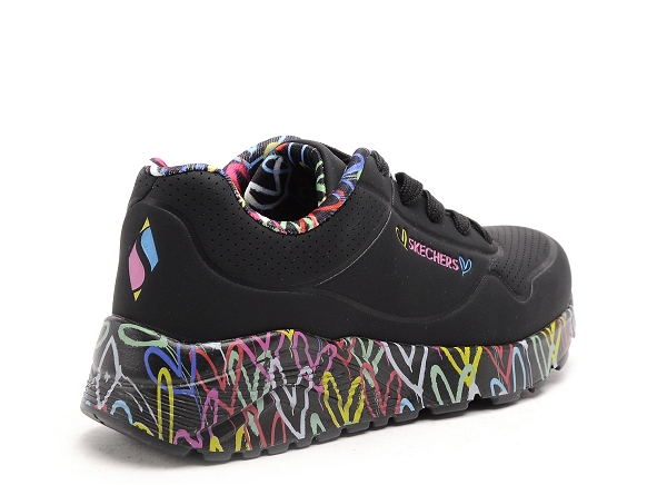 Skechers basses enfant 314976 noir